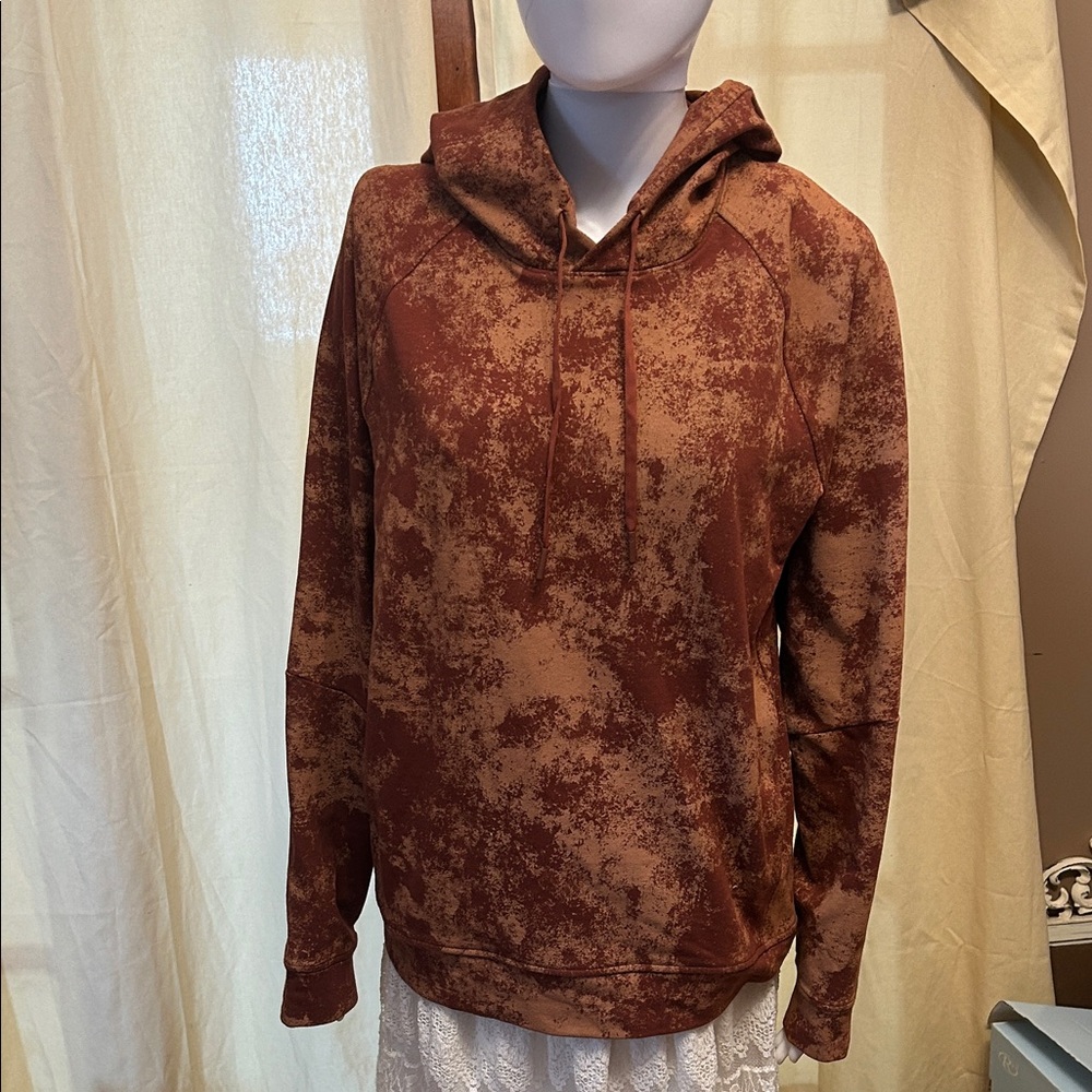 lululemon athletica Marbled Brown Hoodie